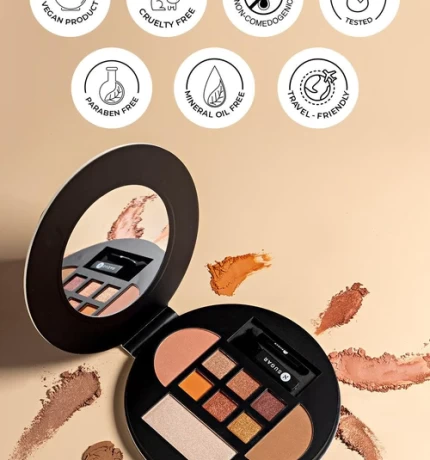 Contour De Force Eyes And Face Palette - 03 Cool Conquest