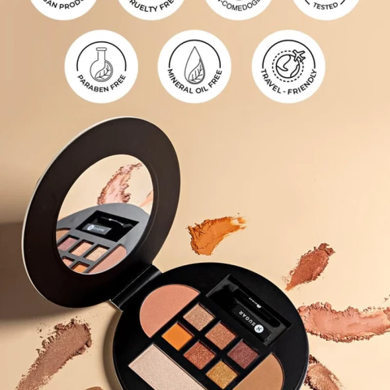 Contour De Force Eyes And Face Palette - 03 Cool Conquest