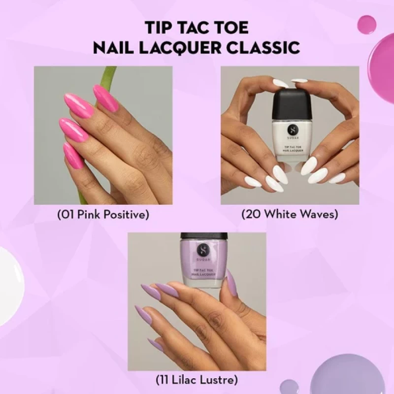 Tip Tac Toe Nail Lacquer - Artsy Trio