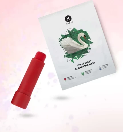 Lip balm + Sheet mask